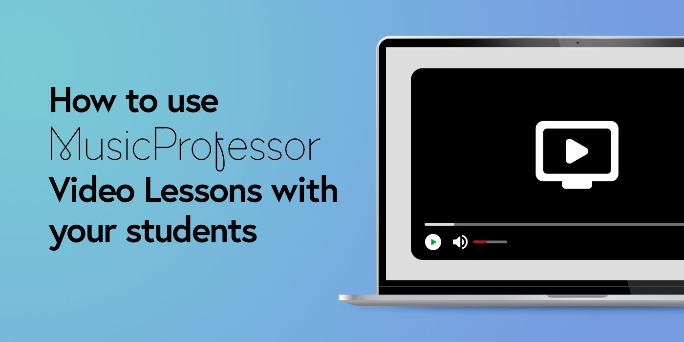 Using MusicProfessor Video Lessons