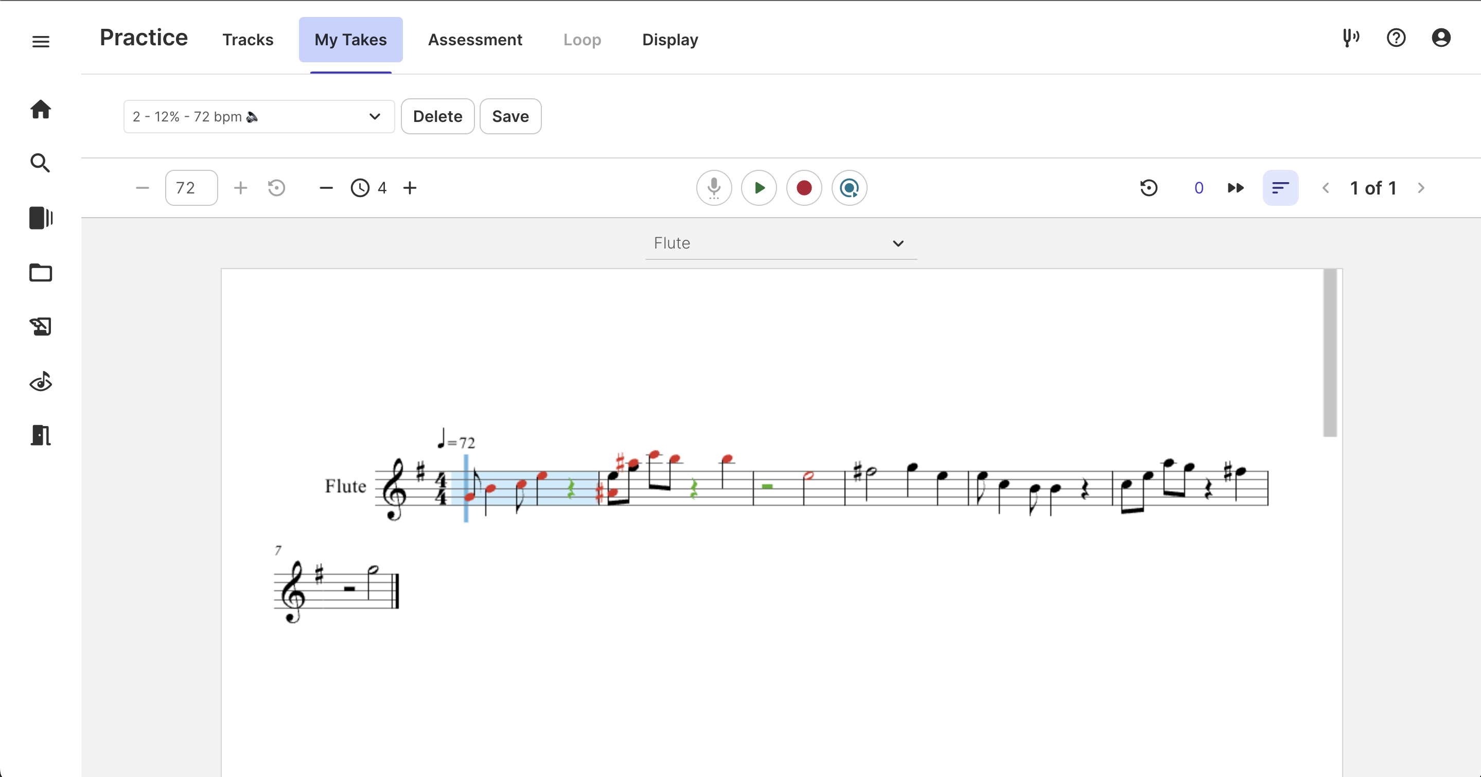 score with sight reading studio